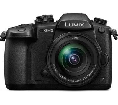 PANASONIC Lumix DC-GH5MEB-K Compact System Camera with 12-60 mm f/3.5-5.6 Zoom Lens - Black PANASONIC Lumix DC-GH5MEB-K Compact System Camera with 12-60 mm f/3.5-5.6 Zoom Lens - Black